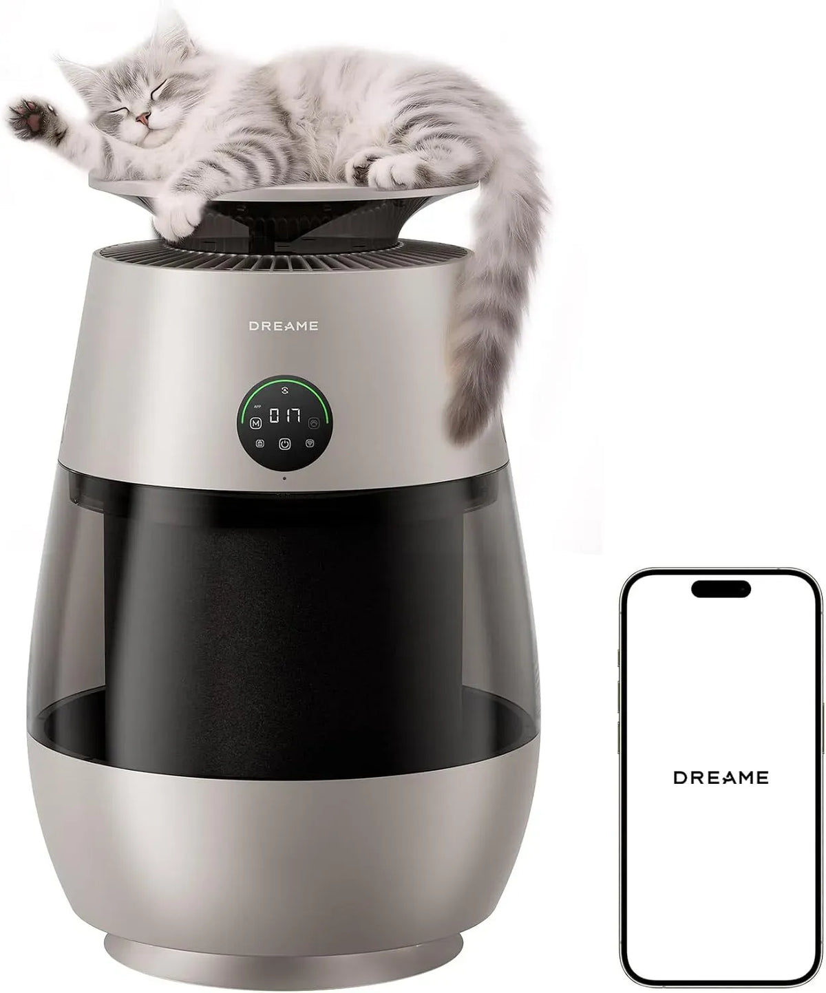 Purificatore d'aria, DREAME AP10, depuratore d'aria, Purificatore d'aria per Animali Domestici