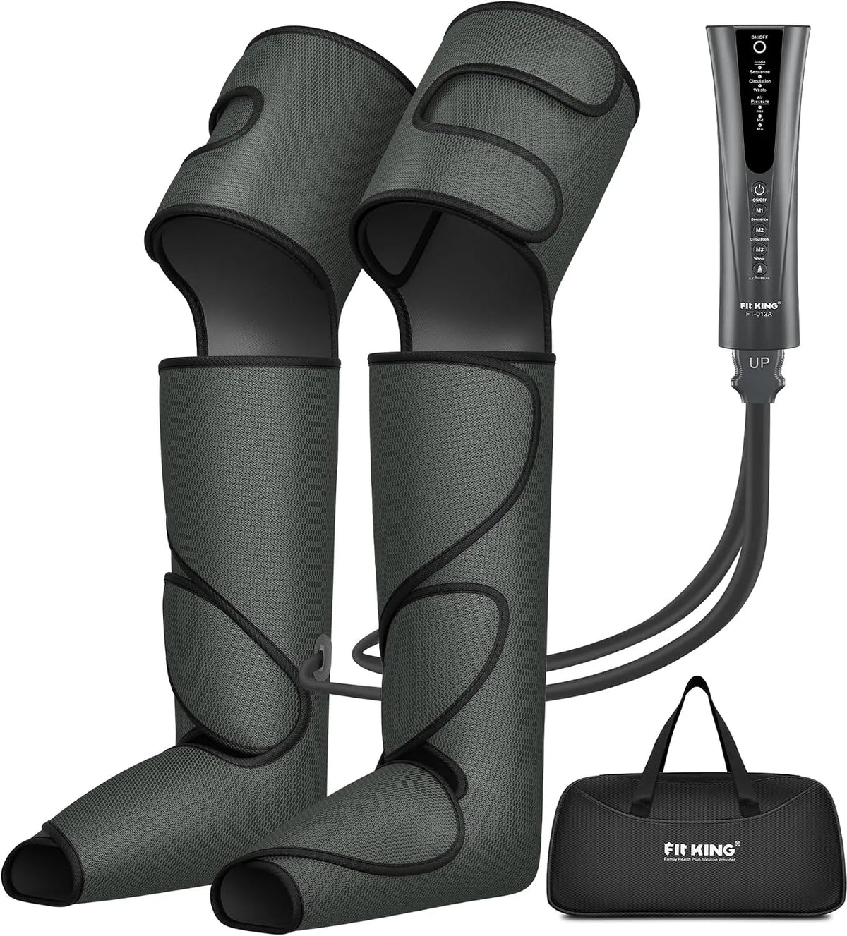 Pressoterapia, Massaggiatore, dispositivo pressoterapia per gambe, per Casa, FIT KING