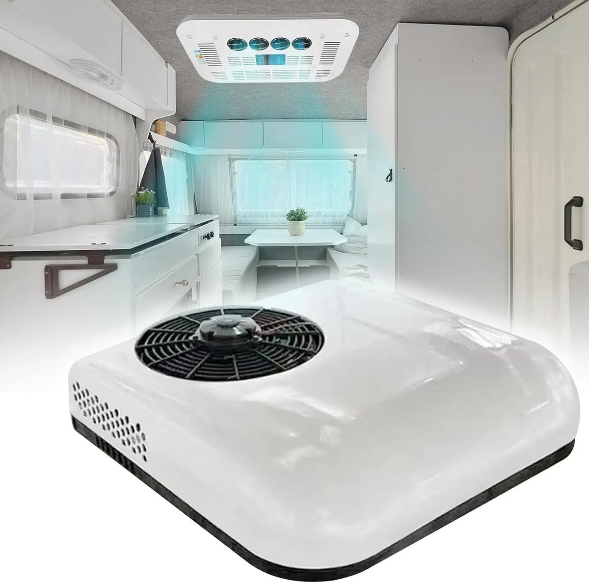 Condizionatore 12V/24V, 12 V, Barche, climatizzatore, unità A/C Silenziosa