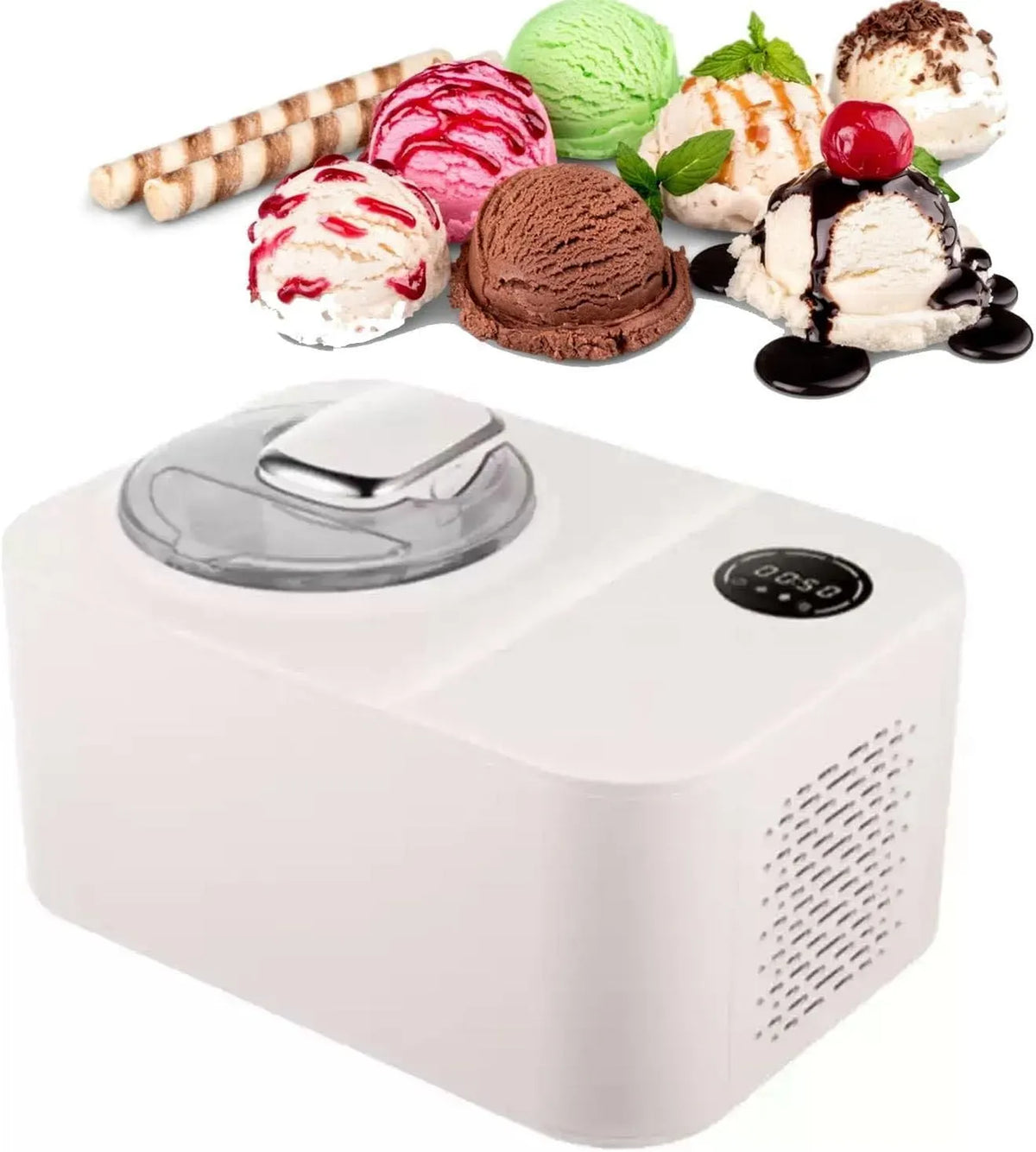 Gelatiera Portatile Completamente Automatica 1,2L, 1,2 L