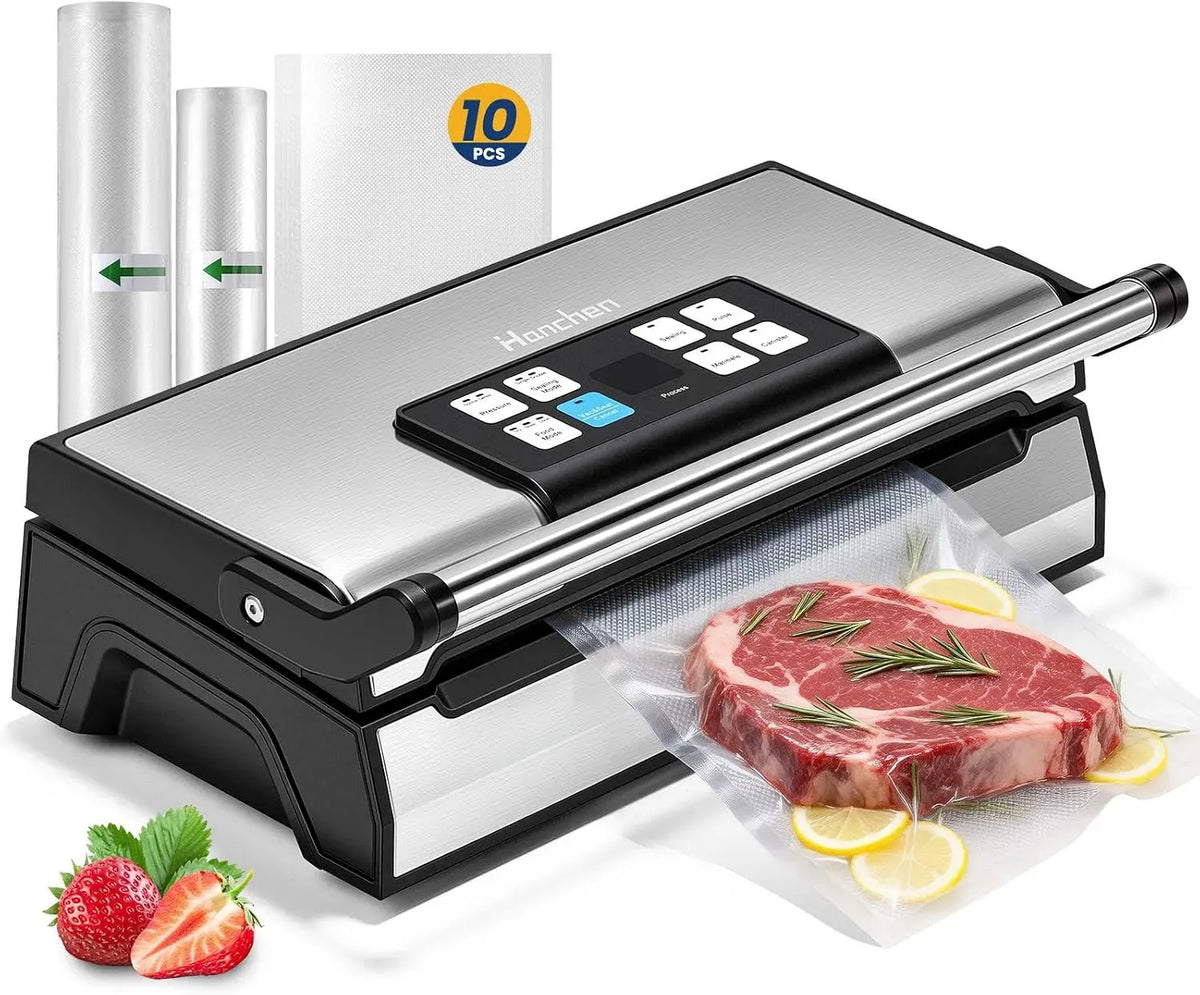 Macchina per Sottovuoto, Sigillatrice, macchina per sottovuoto alimentare, 30cm, 90Kpa, 30 cm