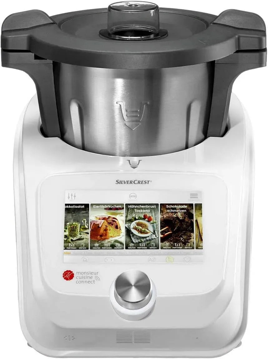 Robot da cucina, macchina da cucina, Monsieur Cuisine connect van SilverCrest