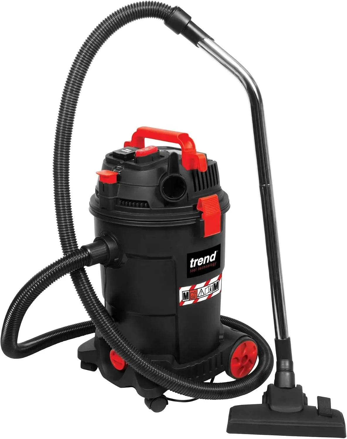 T33 Trend aspiratore liquidi e polveri classe M, 25/17 l, 1200 W