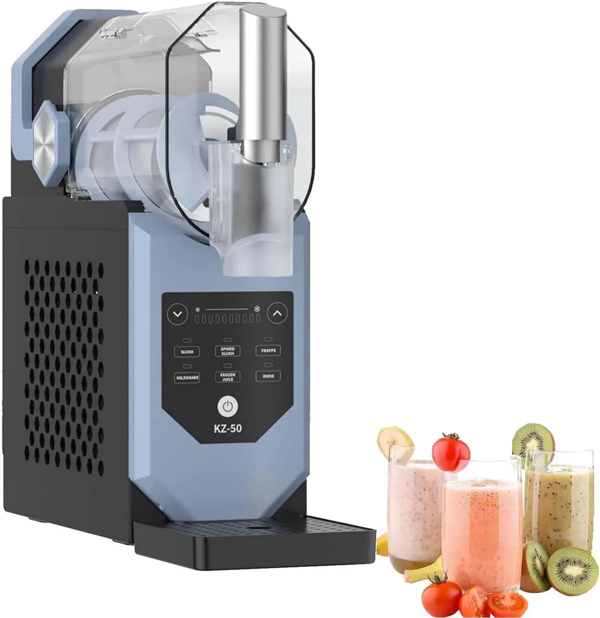 Frullatore, 2 L, touch, display LCD, Frappè, mixer da cucina, Frullatore Elettrico Per Frullati 2L Con 5 Modalità Preimpostate