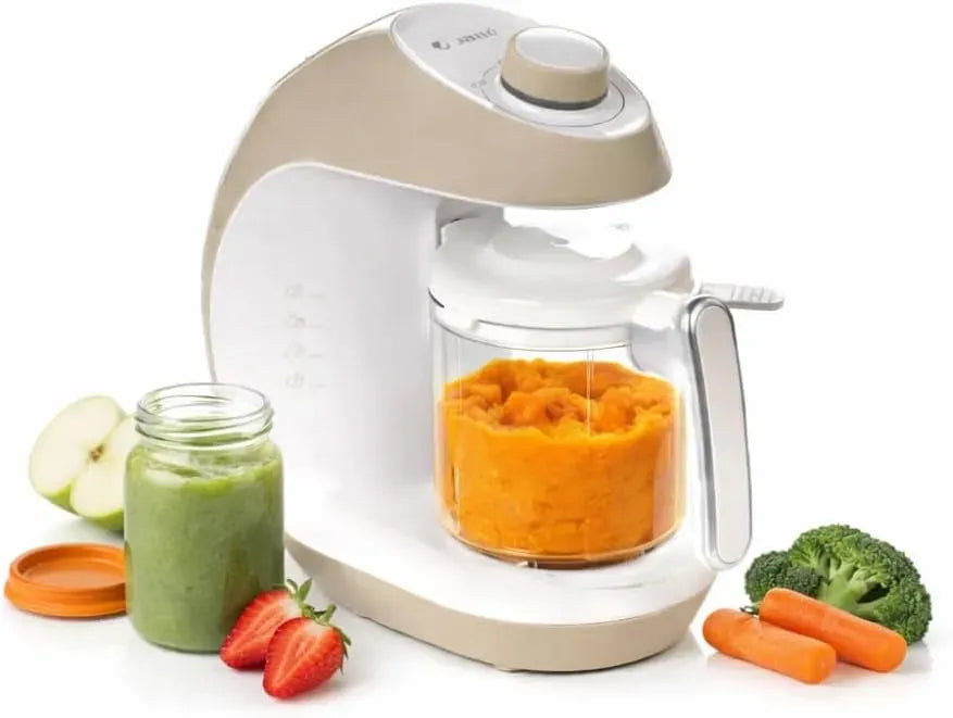 Robot da cucina, vapore, scongelamento, Cuocipappa Mixer per bebè, 7 in 1 Multifunzione