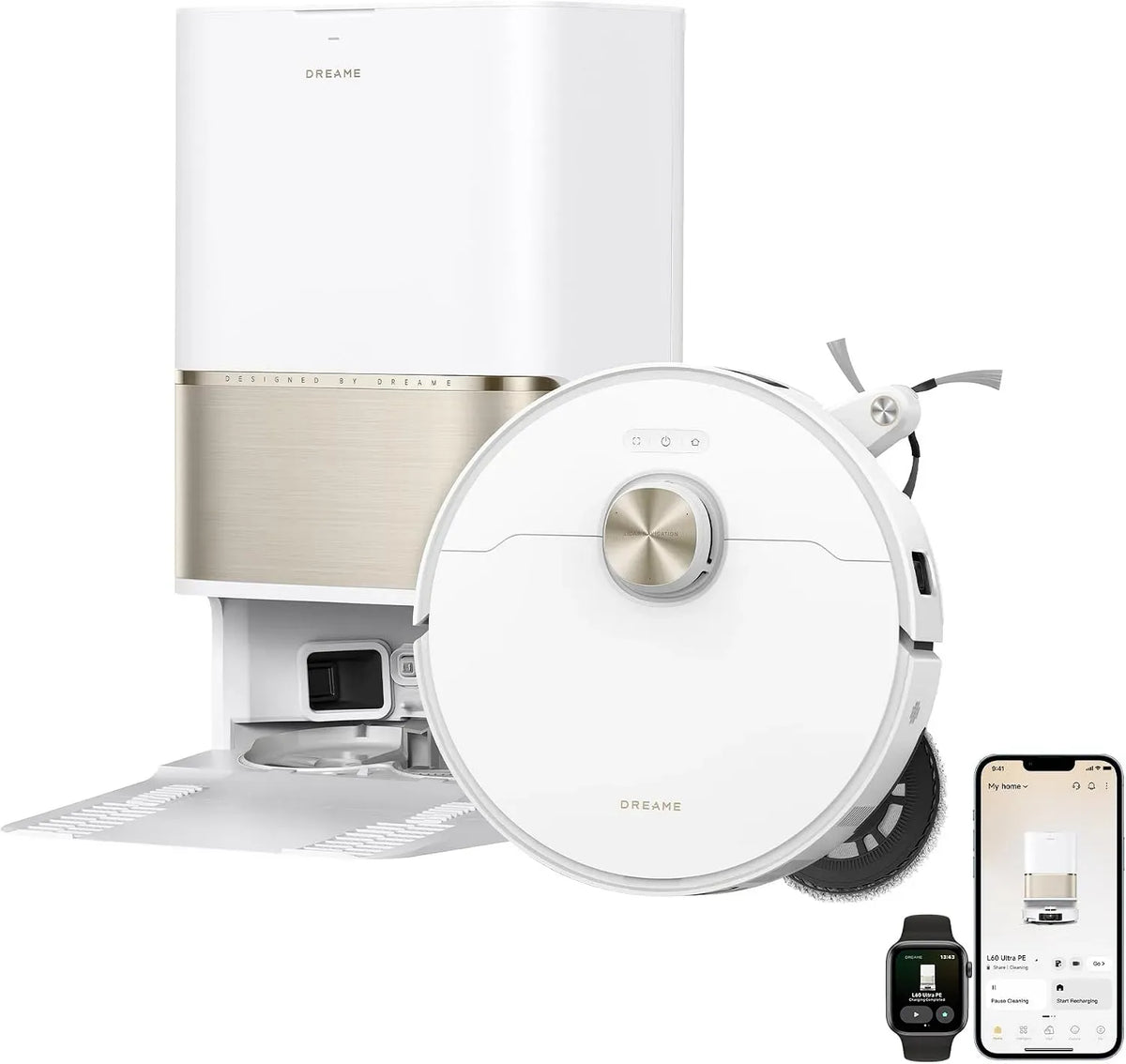 Robot aspirapolvere, DREAME L60, 000 Pa, aspirazione di 30