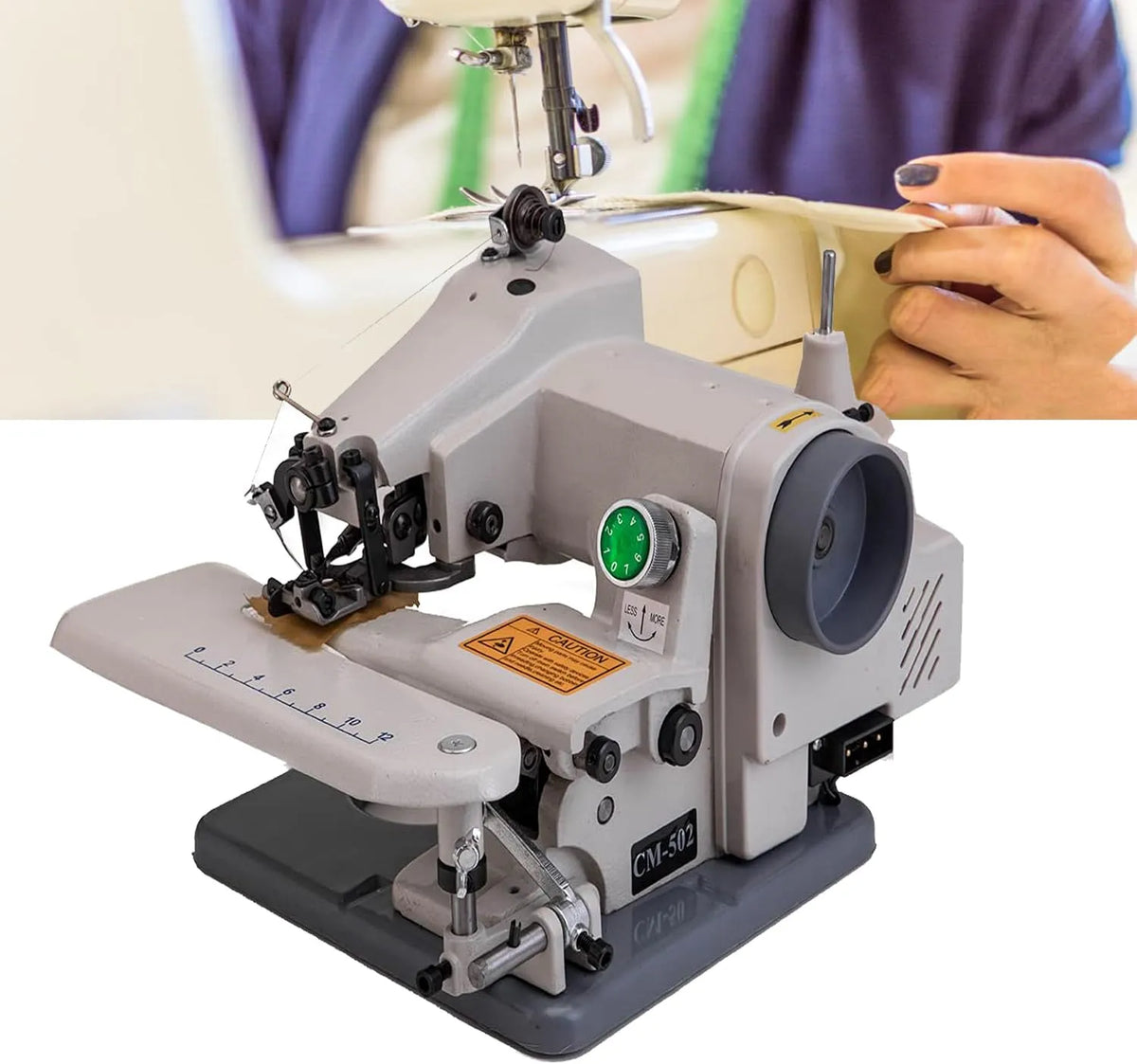 macchina per orlare, Macchina da cucire, tavolo, macchina per cucito elettrica, portatile, per orlare a punto invisibile