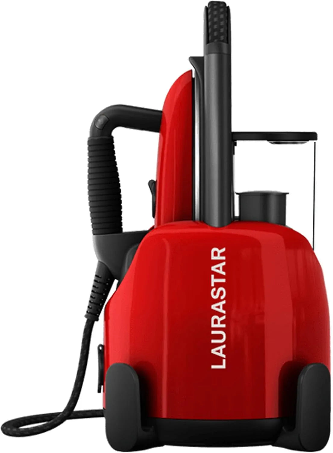 3in1 Vapore Igienico, Laurastar Lift Original Red, Ferro da Stiro con Caldaia, Stira