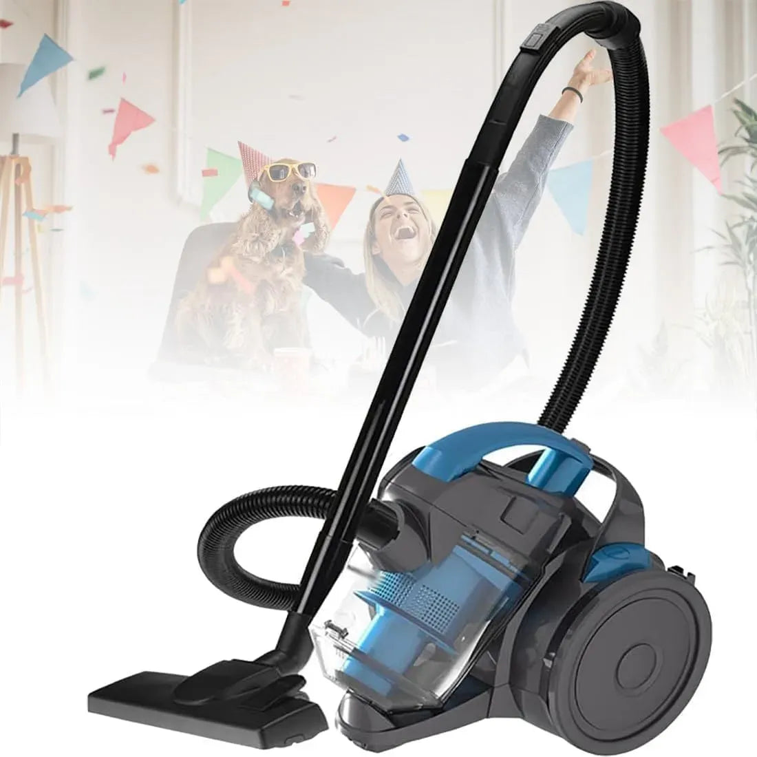 Aspirapolvere, 1,5 L, 2000 W, portatile, Pulizia Multisuperficie per Uso Domestico, Compatto E Portatile, capacità 1,5 Litri