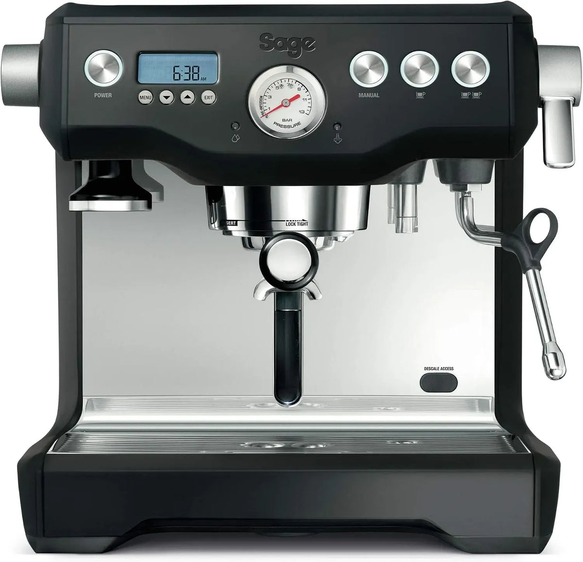 Sage Scaldabagno, professionale, nero, boiler per acqua calda, Macchina Caffè Espresso Professionale