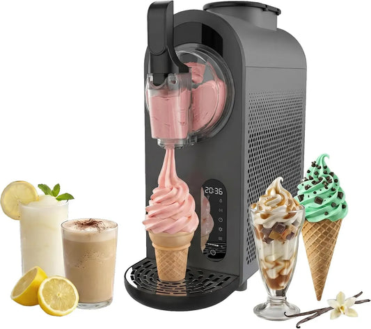 Cecotec Macchina per Granite, macchina per gelato e sorbetto, 1,5 L, 210 W, touch, per Granite Gelatiera 1