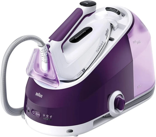 Braun IS5247VI Modalità iCare, Riscaldamento Veloce, CareStyle 5, Ferro da Stiro a Vapore con Tecnologia FreeGlide 3D, 145 g/min di Vapore, Stiratura
