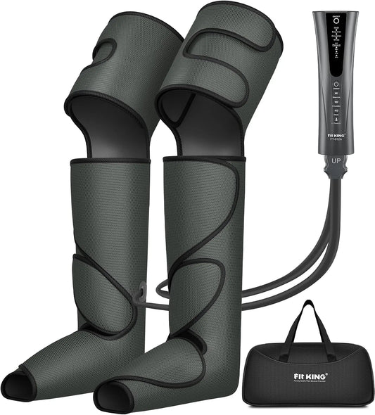 Pressoterapia, Massaggiatore, dispositivo pressoterapia per gambe, per Casa, FIT KING