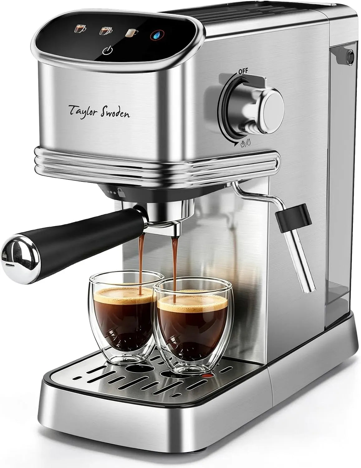 macchina da caffè elettrica, 20 Bar, per Caffè in Polvere e Capsule