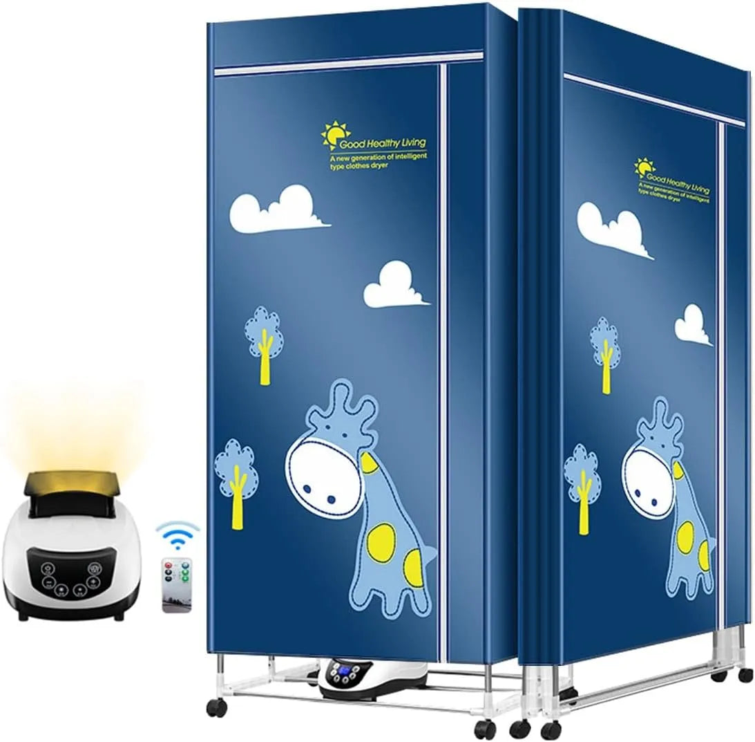 Asciugatrice, 1500 W, portatile, asciugabiancheria, Armadio