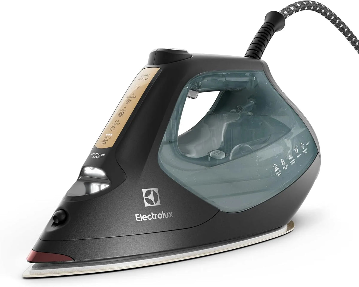 Electrolux E8SI2-8OG piastra, ferro da stiro elettrico, 250 g, vapore, plastica