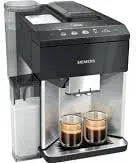 Siemens EQ500 TQ517R03 Macchina da caffè, touch, acciaio inox, nero, oneTouch DoubleCup, pianoforte nero/acciaio inossidabile