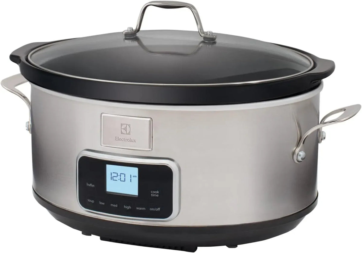 Electrolux ESC7400 Pentola e padella, 6.6 L, acciaio inox, argento
