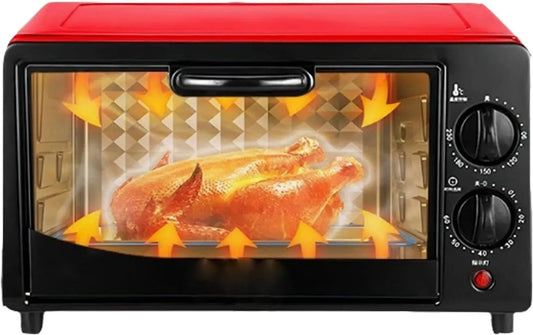 Forno elettrico per pizza, 600 W, timer, Macchina per Pizza elettrica da banco, prepara Pizza