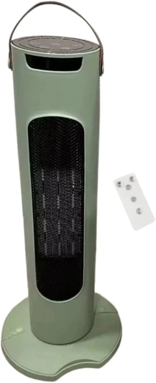 Stufa elettrica Portatile dotato di Telecomando, 2000 W, Funzionamento Silenzioso, Riscaldamento rapido per l'inverno, Ideale per Camera da Letto