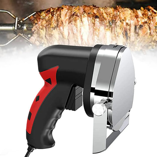 Affettatrice, Barbecue, Coltello, coltello elettrico per kebab, affettatrice per alimenti, professionale, funzione riscaldante