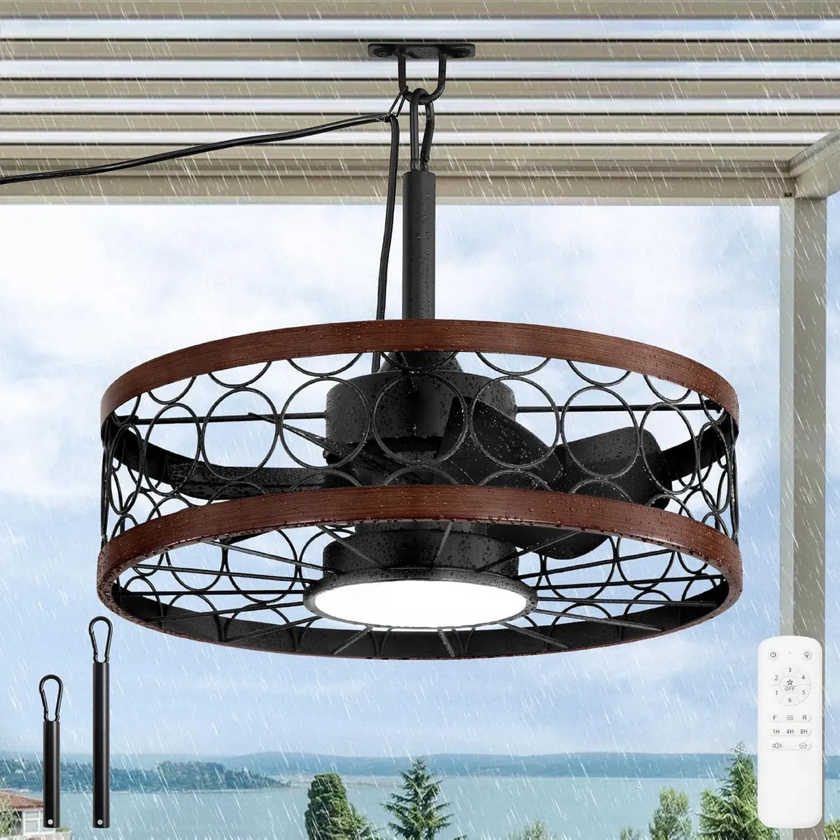 Ventilatore, esterno, IP65, decorazione del soggiorno