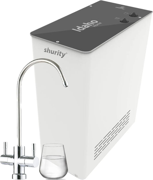 Lavello da cucina, 2 vie, Refrigeratore acqua Shurity Idaho Home Sottolavello