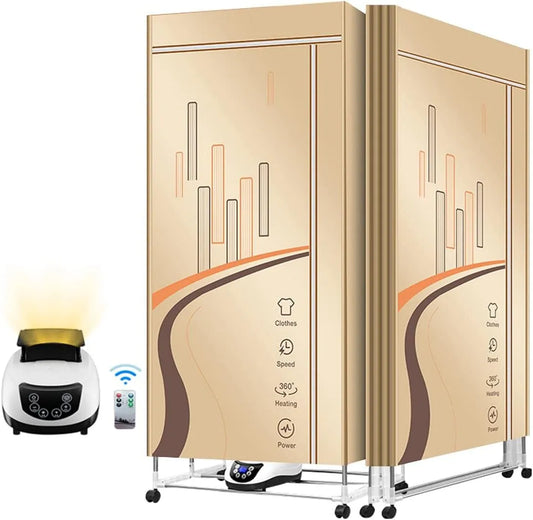Asciugatrice, 1500 W, portatile, 1500W Pieghevole Elettrico Basso Consumo