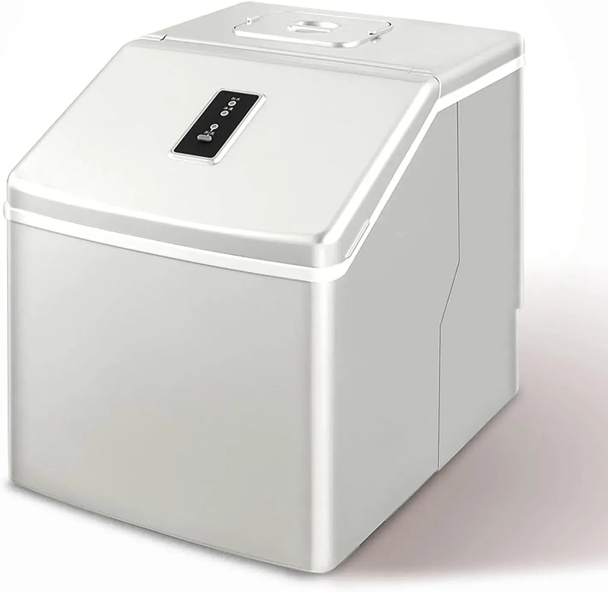 Macchina per il ghiaccio, 2 L, pronta in 10 minuti, macchina per il ghiaccio da 2 litri con paletta e cestello per il ghiaccio