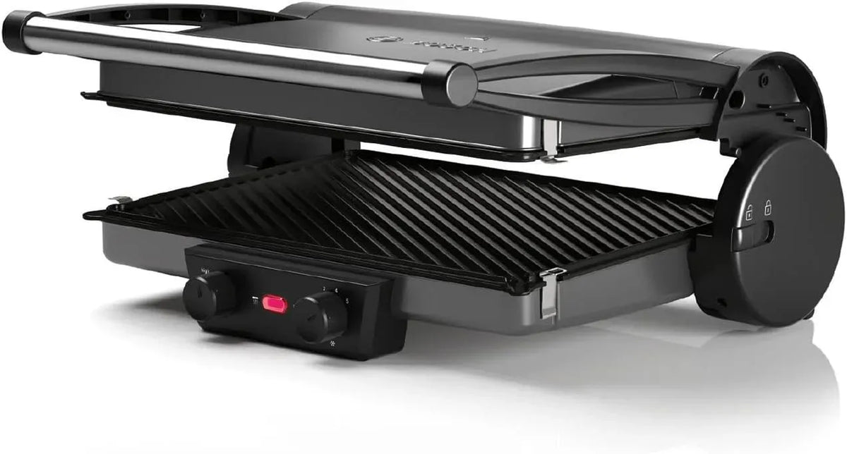 Bosch TCG4215 Bistecchiera, Argento, 2000 Watt, 5 Livelli di temperatura