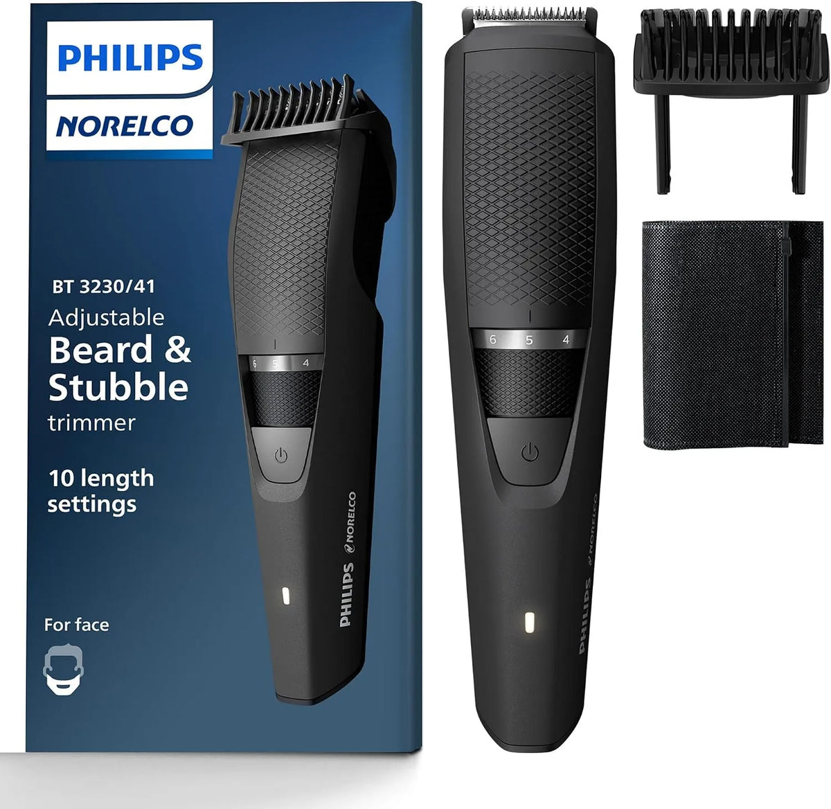 Philips BT3230/41 Regolabarba, pannello IPS, senza fili, per la lama