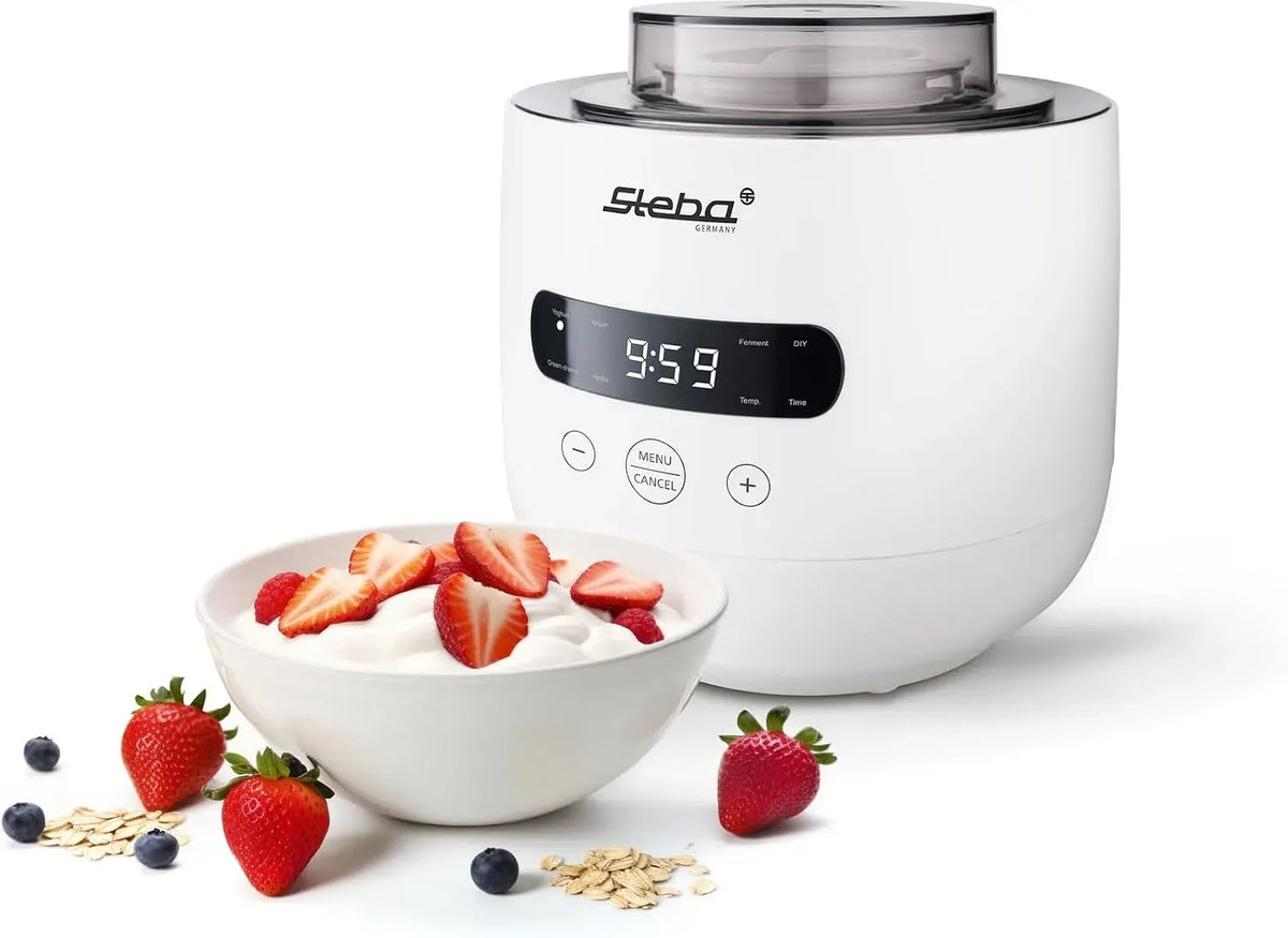 JM 4 Bicchiere, 2 L, 5 programmi, 1,3 l, per yogurt da 2 l