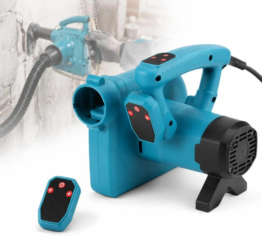 Unità Combinata Soffiatore-aspiratore Elettrico, Aspiratore Industriale Con Comando A Distanza, 6 Velocità Regolabili E Flusso D'aria Pressurizzato