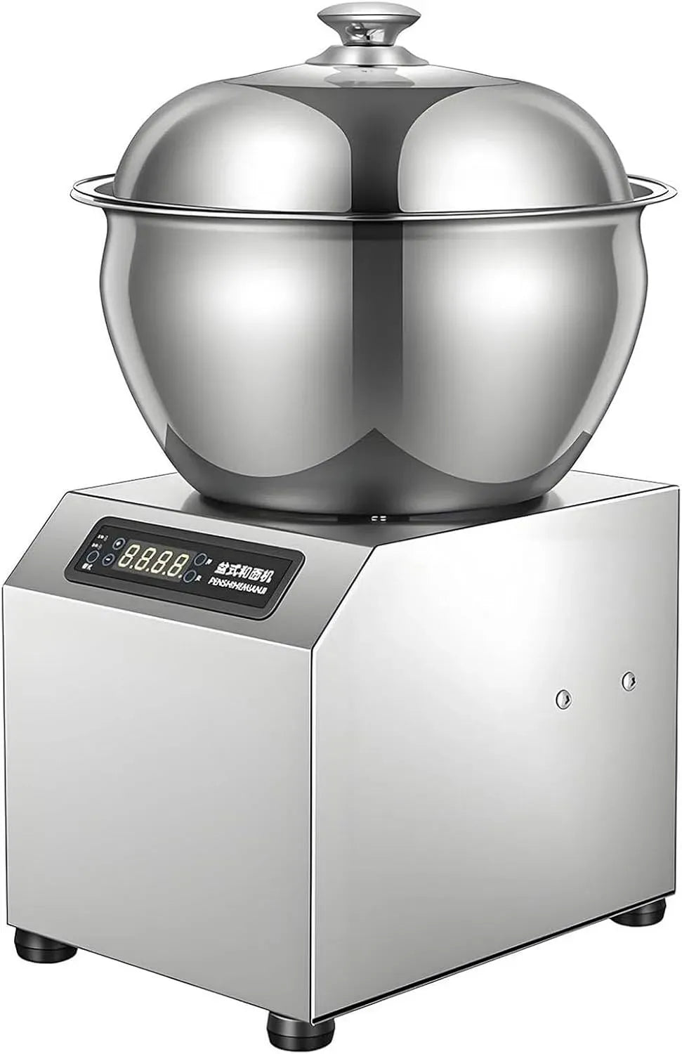 kg/8 Impastatrice Commerciale da 1800 W, impastatrice a Spirale Professionale da 5 kg, Ciotola in Acciaio Inossidabile di qualità Commerciale con