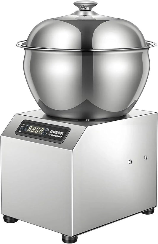 kg/8 Impastatrice Commerciale da 1800 W, impastatrice a Spirale Professionale da 5 kg, Ciotola in Acciaio Inossidabile di qualità Commerciale con
