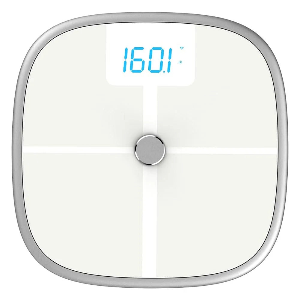 Domary Koogeek Smart Health Scale, Approvata Dalla FDA per la Misurazione del Peso, per del Grasso Corporeo e dei Muscoli per Uso Domestico, 1 Pezzo