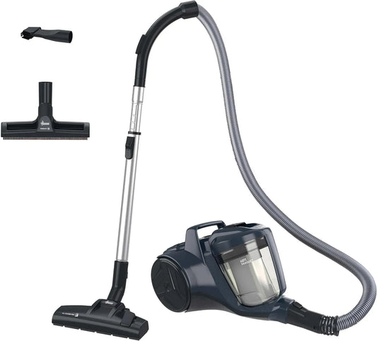 Hoover HP110HM Aspirapolvere, 2 L, 700 W, blu, 011, capacità 2 litri