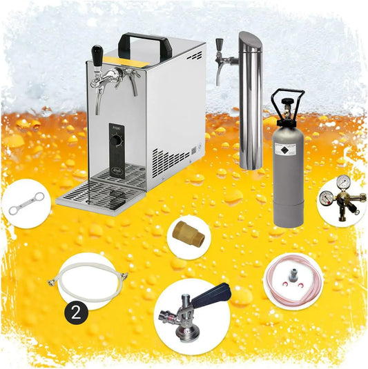 PYGMY 25 1-Linea Macchina per Birra, Dispenser, verde, per Birra 1-Linea