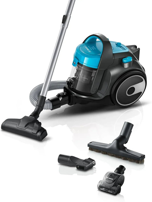 Bosch BGS05X240 Aspirapolvere, 700 W, aspiratore elettrico domestico, Aspirapolvere Senza Sacco