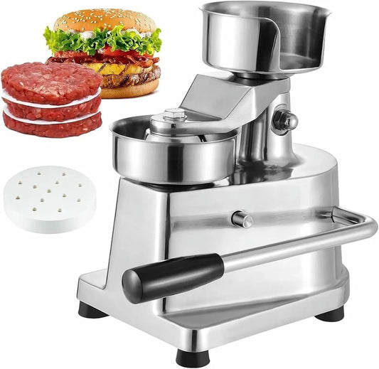 Macchina per Hamburger, professionale, acciaio inox, per Hamburger Commerciale