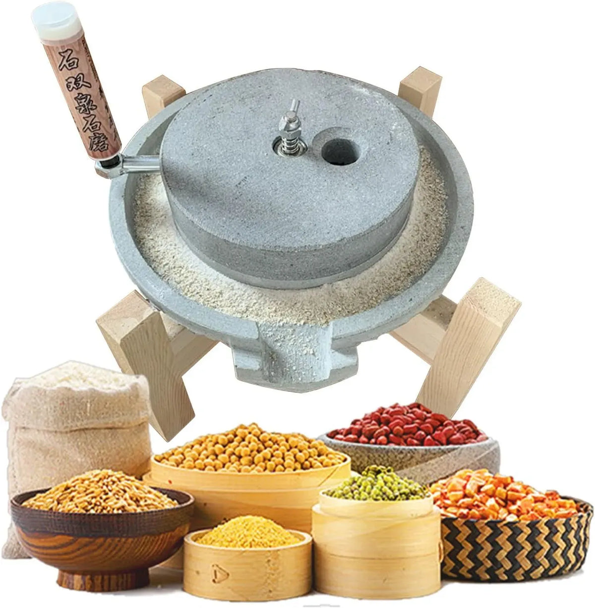 Mulino per Pasta, blu, per macinare i Cereali a Mano