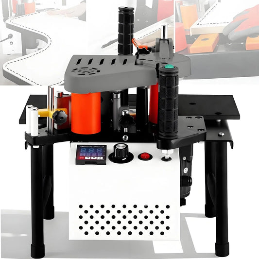 White-110V Macchina per Bordatura, 1100 W, 110 V, 60 mm, portatile, bianco, legno, per Bordatura del Legno