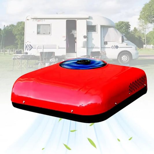 Condizionatore 12v/24v, 12 V, climatizzatore, condizionatore da tetto per auto e camper, Ampia Diffusione Dell'Aria