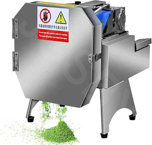 affettatrice, affettatrice per alimenti, 120 W, 100 kg, industriale, professionale, acciaio inox, per verdure commerciale da 100 kg/h, 2,36 pollici