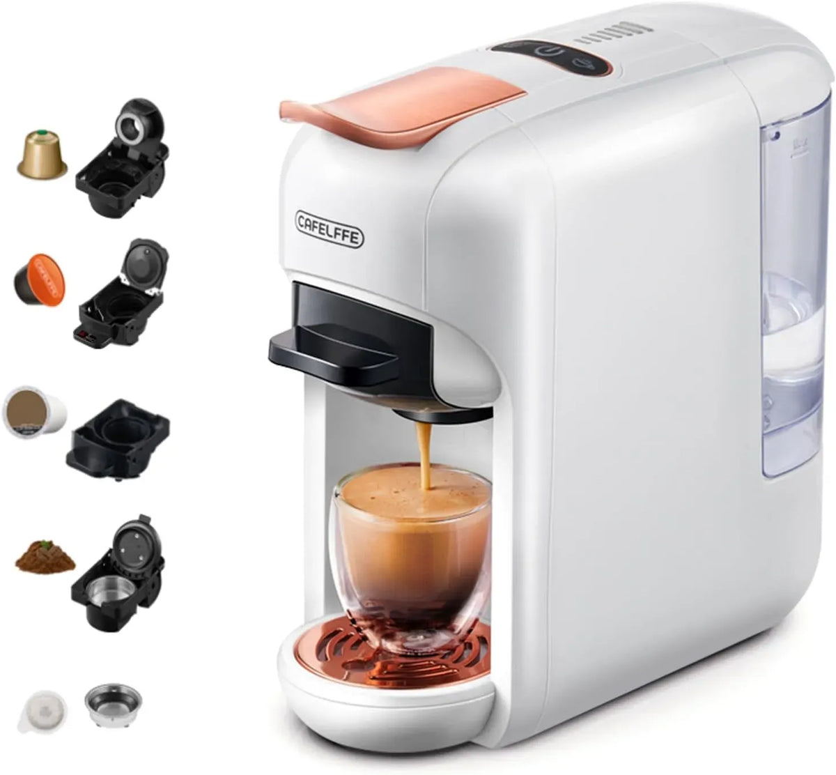 Macchina da caffè, CAFELFFE MK-606 Original/DG/44, 19 bar, ESE Pods & macinato