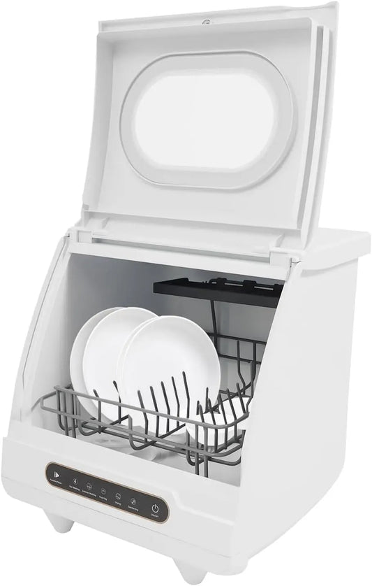 Lavastoviglie, 5 L, 800 W, 55 dB, autopulente con consumo di acqua 5 l