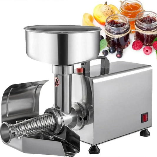 Passapomodoro elettrico, 450 W, pressa per pomodori, acciaio inox, Macchina per marmellata in Acciaio Inossidabile