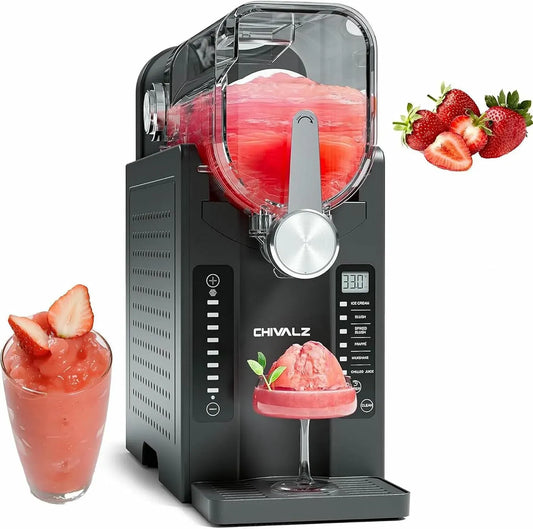 Macchina per Granite, Macchina per Gelato, Casa-Macchina, 1,6 L, 6 programmi, touch, per La Casa-Macchina per Granite da 1