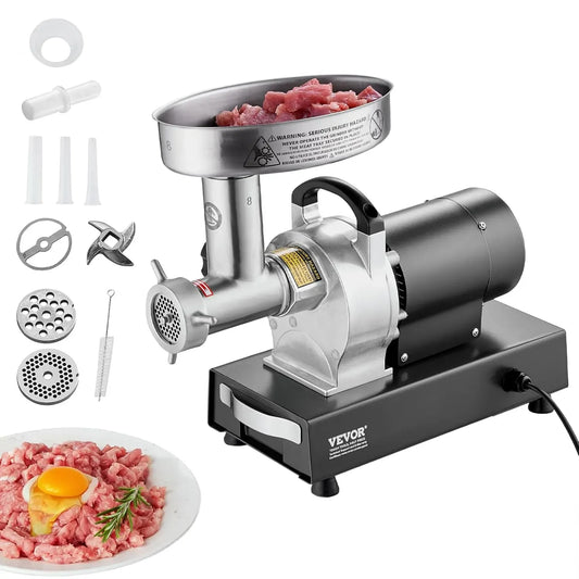 VEVOR Macchina per Salsicce, Piastra, 2,72 kg/min, industriale, professionale, acciaio inox