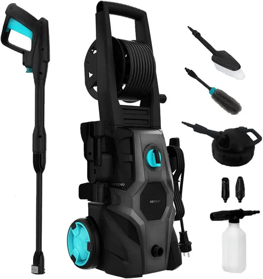 Cecotec 14m Idropulitrice, 2000 W, Boost, 150 bar di pressione max, portata max 450 l/h